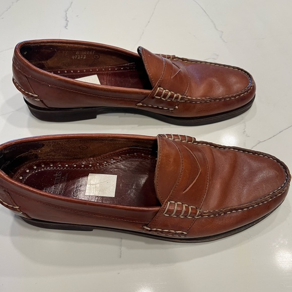 Allan Edmonds loafers brown size 11 great shape - Picture 1 of 6